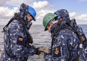 BALTRON junginio pratybos Baltijos jūroje – bendri veiksmai ir savalaikė efektyvi parama - 6