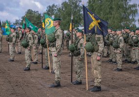 Generolo Silvestro Žukausko poligone prasidėjo kovinio šaudymo pratybos „Grifono kirtis 21” - 1