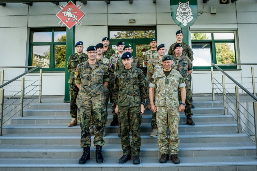 NATO daugianacionalinio šiaurės rytų korpuso vadas lankėsi Lietuvoje