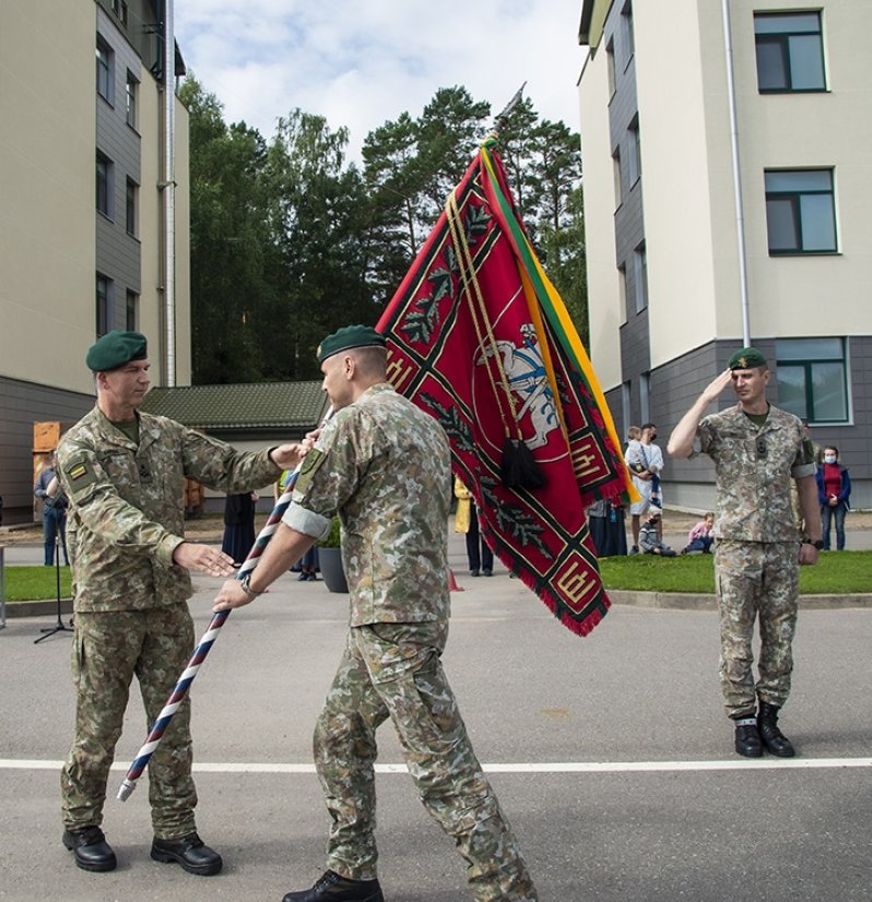 Mokomajam pulkui vadovaus pulkininkas leitenantas Saulius Stonkus