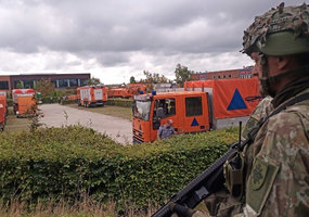 Kariai savanoriai tobulino įgūdžius pratybose Danijoje - 1