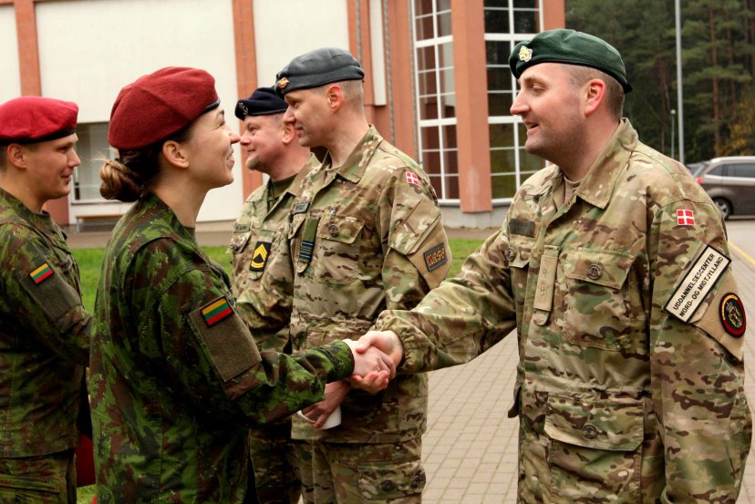 Krašto apsaugos savanorių pajėgų kariai treniruosis Danijoje