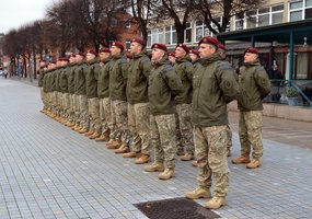 Apdovanoti iš tarptautinės operacijos Malyje grįžę Dainavos rinktinės kariai - 1