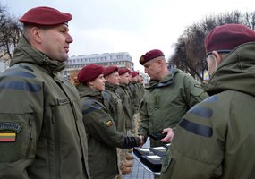 Apdovanoti iš tarptautinės operacijos Malyje grįžę Dainavos rinktinės kariai - 2
