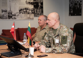 KASP štabe lankėsi Danijos Karalystės Home Guard pajėgų karininkai - 3