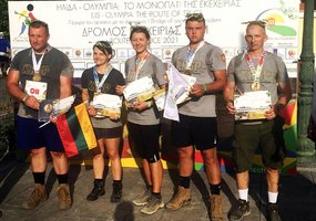 KASP Vyčio apygardos 5-osios rinktinės kariai dalyvavo žygyje Graikijoje - 12