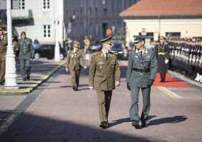 Chief of Defence of Norway thanked for the contribution to the security of Lithuania and the region  - 1