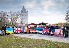 Lietuvos karininkai organizavo bėgimą “In Memoriam” Estijoje - 1