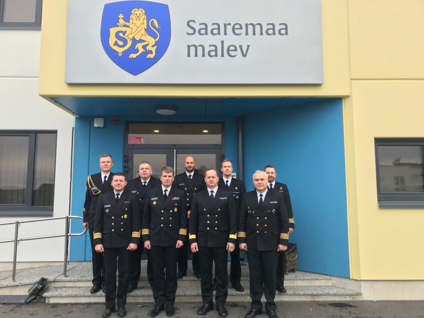 Baltijos šalių karinių jūrų pajėgų vadai aptarė bendro karinių laivų junginio veiklą
