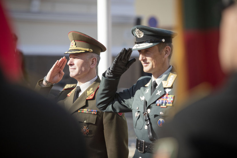 Chief of Defence of Norway thanked for the contribution to the security of Lithuania and the region 