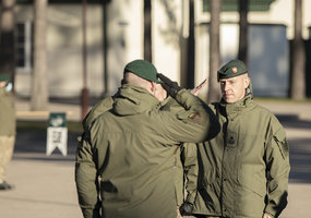 Lietuvos karių būrys išlydėtas į NATO misiją Irake - 3