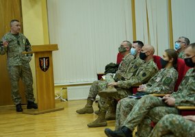 Vyksta Sausumos pajėgų Valdymo elemento pratybos - 3