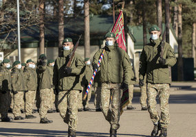 Lietuvos karių būrys išlydėtas į NATO misiją Irake - 1