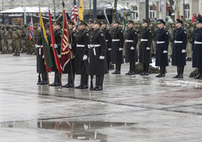 Lietuvos kariuomenės vadas: Pastarieji įvykiai Lietuvoje ir pasaulyje parodė, kad riba tarp karo... - 12