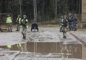 A Forward Operating Base established in Druskininkai to support border area protection operations  - 10