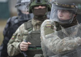 A Forward Operating Base established in Druskininkai to support border area protection operations  - 4