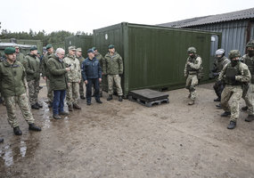 A Forward Operating Base established in Druskininkai to support border area protection operations  - 6