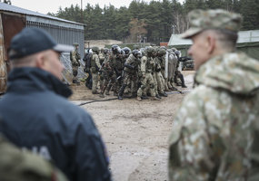 A Forward Operating Base established in Druskininkai to support border area protection operations  - 7