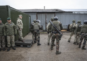 A Forward Operating Base established in Druskininkai to support border area protection operations  - 8