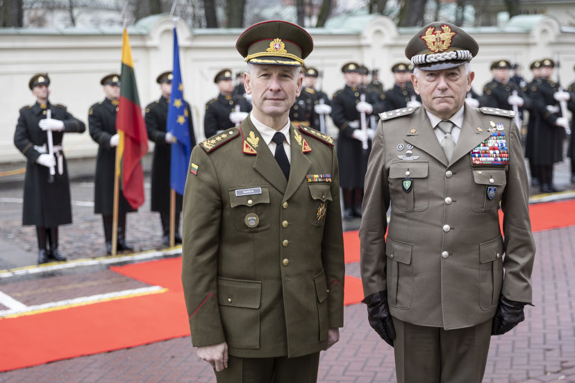 Lietuvoje lankosi Europos Sąjungos karinio komiteto pirmininkas