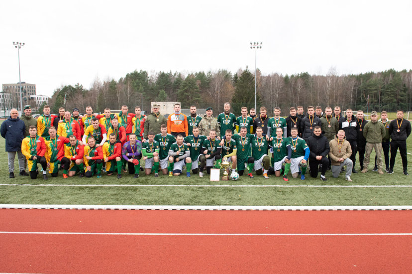 Lietuvos kariuomenės futbolo čempionai – Krašto apsaugos savanorių pajėgų komanda
