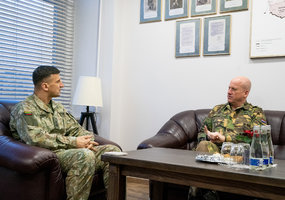 Lietuvoje lankosi trijų NATO šalių Sausumos pajėgų vadai - 2