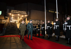 Lietuvoje lankosi trijų NATO šalių Sausumos pajėgų vadai - 5
