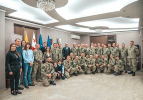 Lietuvos kariuomenės mokyklos kariai dalyvavo tarptautinėse pratybose „Maple Arch 2021"... - 1