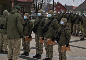 89-osios laidos kariai savanoriai Lietuvai prisiekė istorinėje vietoje - 4