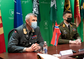 Three NATO army commanders on a visit in Lithuania - 3