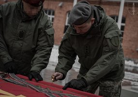Vytauto Didžiojo Jėgerių batalionui įteikta nauja kovinė vėliava - 10