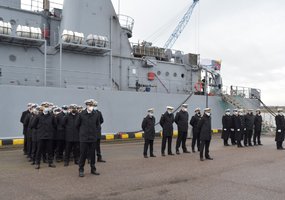 Lietuvos karininkas pradėjo vadovauti laivų junginiui BALTRON  - 1