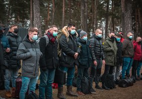 Mokymų ciklą pradeda Lietuvos kariuomenės rezervo kariai - 2