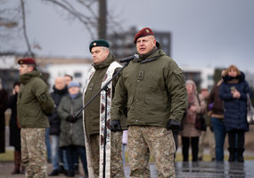 Lietuvai prisiekė 90-osios laidos kariai savanoriai  - 9