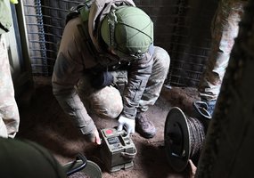 Depų tarnybos kariai ir Juozo Vitkaus inžinerijos bataliono išminuotojai išbandė detonatorius - 2