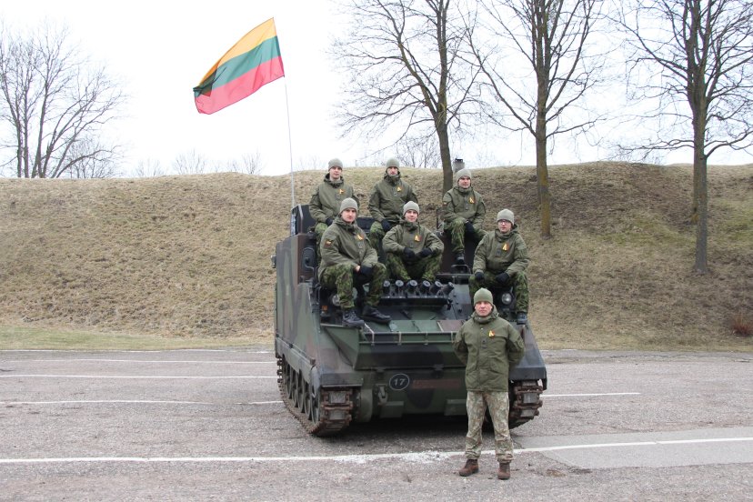 Lietuvos kariuomenės mokykloje pirmą kartą į kartotinius mokymus atvyko rezervo karininkai