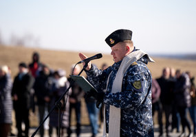 Kariai savanoriai prisiekė prie Lietuvos partizanų memorialo Kryžkalnyje  - 7