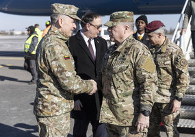 Lietuvoje lankėsi aukščiausias JAV karinis pareigūnas - 2