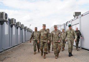 Chief of Staff of the U.S. Army paid a visit to Lithuania  - 1