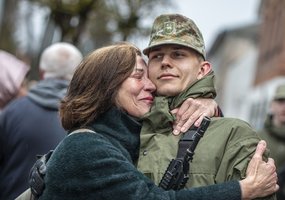 Kretingoje prisiekė Dragūnų bataliono jaunieji kariai  - 7