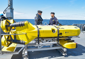 Operacijos „Open Spirit 2022“ metu aptiktos septynios minos, raketa ir nuskendęs laivas - 7