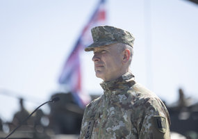 Prezidentas ir kariuomenės vadas stebėjo tarptautines pratybas Rukloje - 6