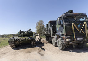 President and Chief of Defence of Lithuania observed international exercise in Rukla  - 5