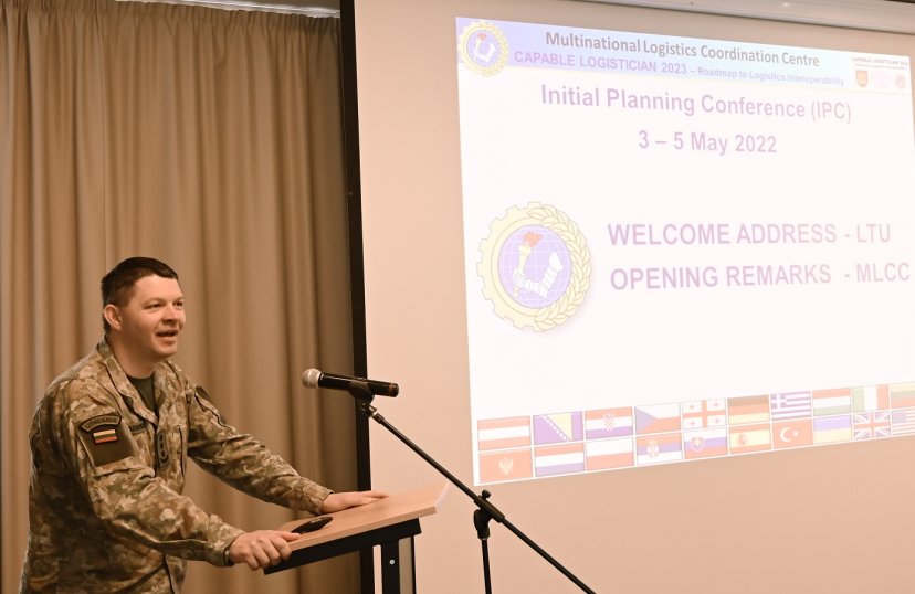 NATO ir ES logistikos ekspertai Vilniuje aptarė pasiruošimą pratyboms „Sumanus logistas 2023“ 