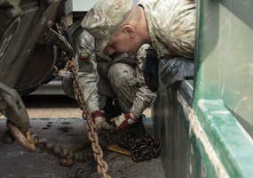 Lietuvos kariuomenės šarvuočiai M113 perduoti Ukrainai - 2
