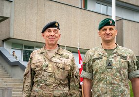 Lietuvoje lankėsi Karališkųjų Danijos Sausumos pajėgų vadas - 8