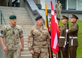 Lietuvoje lankėsi Karališkųjų Danijos Sausumos pajėgų vadas - 6