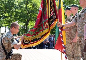 Ginti Lietuvos laisvę prisiekė apie 1000 karių - 12
