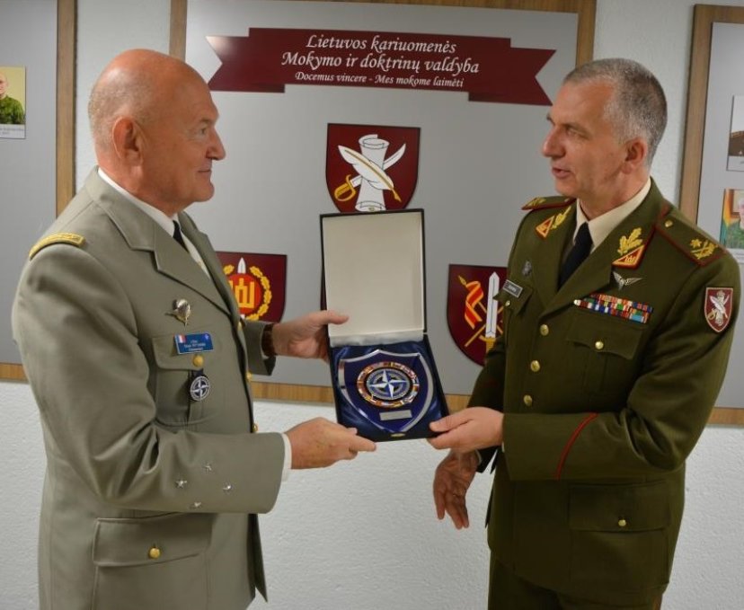 NATO gynybos koledžo bendruomenės vizitas Lietuvoje