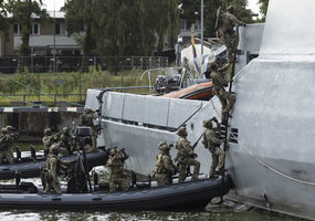 Lietuvos ir Portugalijos kariuomenių vadai stebėjo karių pratybas Klaipėdoje - 2
